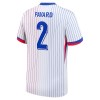 Frankrig Pavard 2 Udebane EM 2024 - Fodboldtrøjer (S/S)